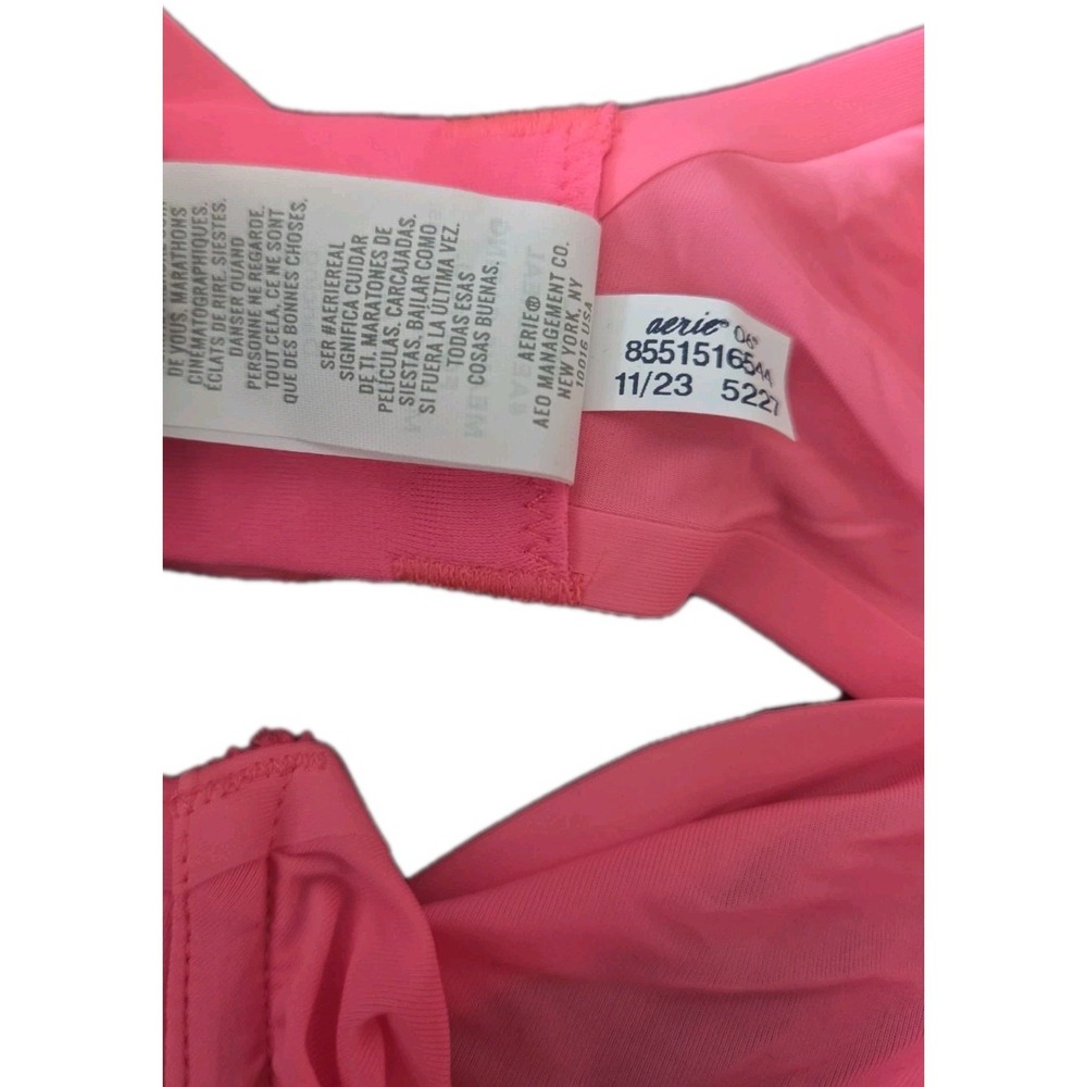 Aerie Smoothez Full Coverage Bra 36D Pink‎ Underwire Adjustable Straps NWT - Picture 4 of 10